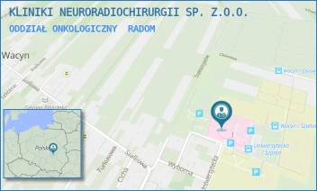 ODDZIAŁ ONKOLOGICZNY - KLINIKI NEURORADIOCHIRURGII SP. Z.O.O. - UNIWERSYTECKA 6A, RADOM