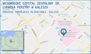 ODDZIAŁ ONKOLOGII KLINICZNEJ - WOJEWÓDZKI SZPITAL ZESPOLONY IM. LUDWIKA PERZYNY W KALISZU - TORUŃSKA 7, KALISZ