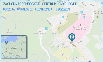 ODDZIAŁ ONKOLOGII KLINICZNEJ - ZACHODNIOPOMORSKIE CENTRUM ONKOLOGII - STRZAŁOWSKA 22, SZCZECIN